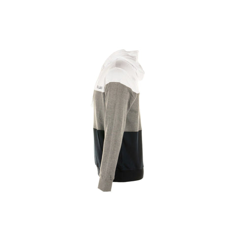 Felpa Uomo Colorblock con cappuccio Bianco grigio blu PAUL & SHARK- Francavilla Moda